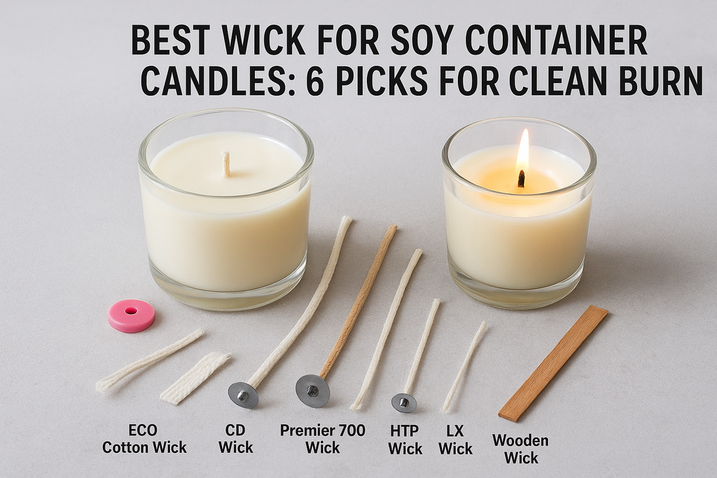 Best Wick for Soy Container Candles: 6 Picks for Clean Burn – Coorong ...