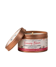 'Evening Bloom' French Pear Guava Sorbet Lifestyle Collection Soy Travel Candle 165gm