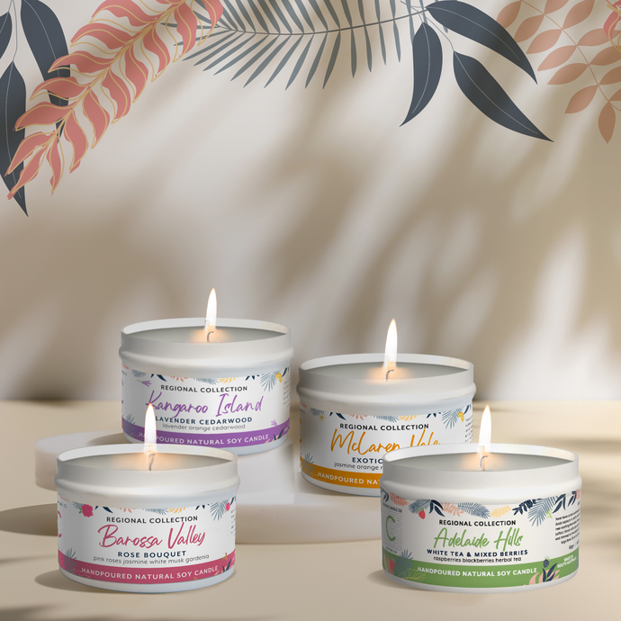 'Regional Collection' Soy Travel Candle Set
